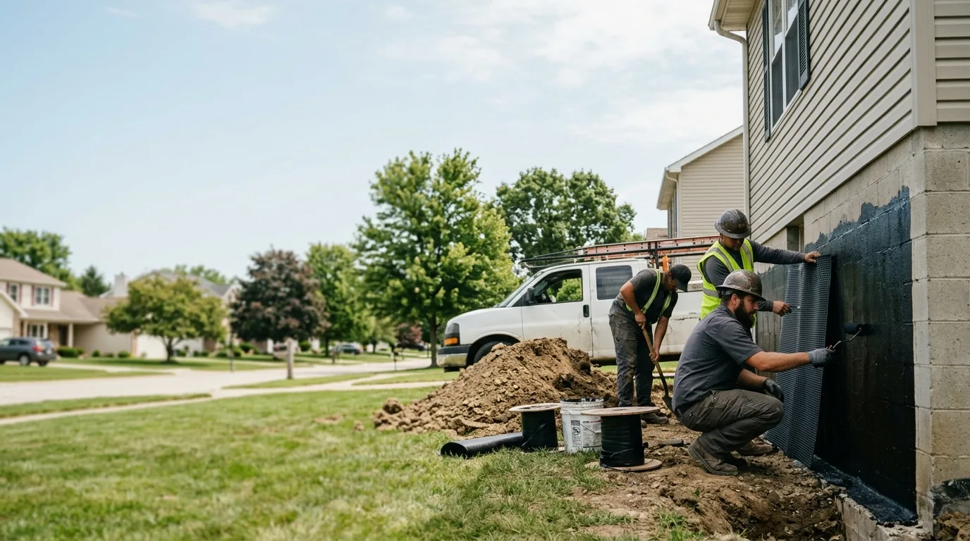 Basement Waterproofing in Huntsville, OH near me